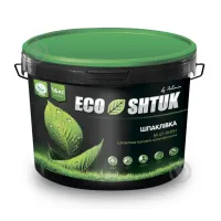 Шпаклівка вапняна Полімін EcoShtuk MULTI-FINISH фінішна готова 16 кг