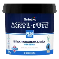 Шпаклівка фінішна Sniezka Acryl-Putz FS20 акрилова 27 кг