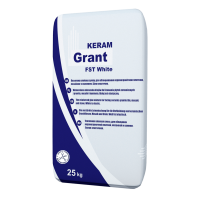 Клей для плитки GRANT Keram FSt White 25кг