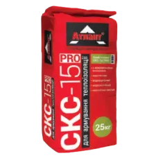 Клейова суміш Атлант СКС-15 PRO (клей для пiнопласту i вати) 25кг