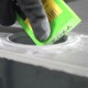 Губка полірувальна алмазна ручна гальванічна HAND PAD UNI #200