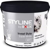 Інтер'єрна фарба Bolix STYLINE Invest Style Super White 10 л