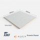 Плита підвісної стелі AMF Ecomin Planet Board KCS 600х600х13 мм білий