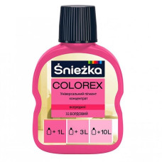 Барвник Sniezka Colorex 32 бордовий