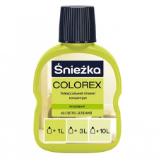 Барвник Sniezka Colorex 40 світло-зелений