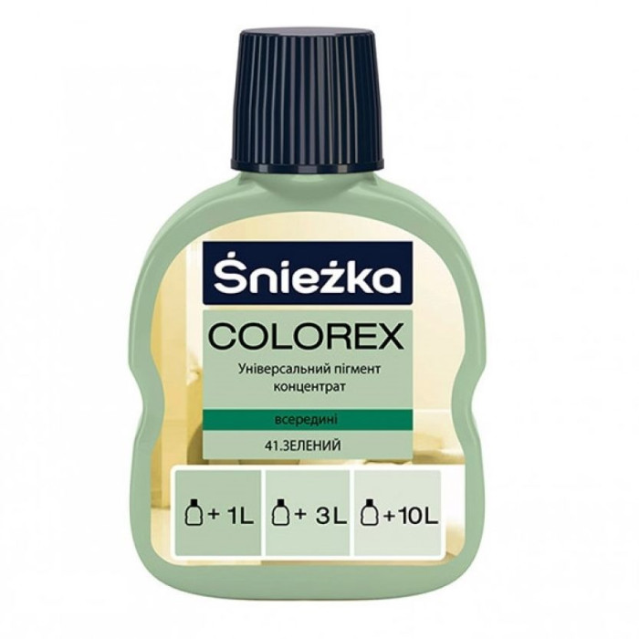 Барвник Sniezka Colorex 41 зелений