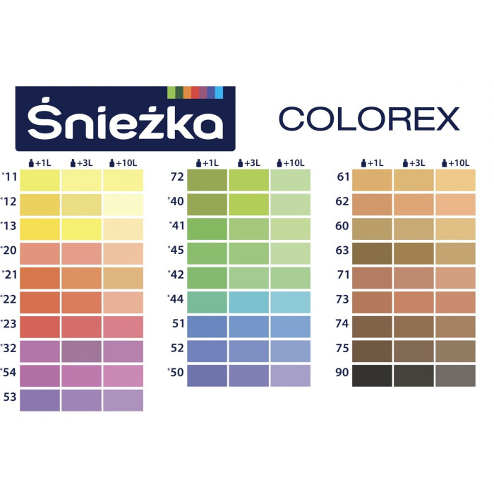 Барвник Sniezka Colorex 41 зелений