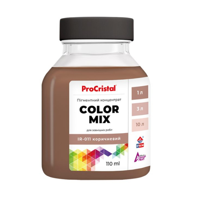 Барвник ProCristal Color Mix IR-0011 коричневий
