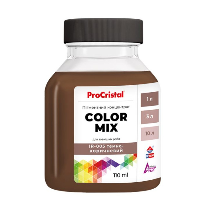 Барвник ProCristal Color Mix IR-005 темно-коричневий