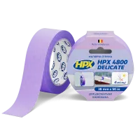 Малярська стрічка (скотч) HPX 4800 36 мм*50 м для делікатних поверхонь та чітких контурів (PW3850)