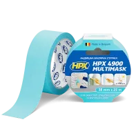  Надміцна малярська стрічка HPX 4900 MULTIMASK 38 мм*25 м з УФ-захистом (EW3825)