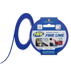 Маскуюча стрічка (скотч) HPX FINE LINE 3 мм*33 м для криволінійних контурів (FL0333)