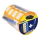 Стрічка малярна HPX 4360 36 мм*45 м помаранчева 4 шт + канцелярський ніж НРХ (PROMOMОЕ3645)