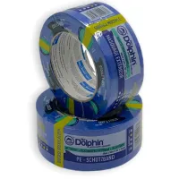 Малярська стрічка (скотч) BLUE DOLPHIN 48 мм*50 м