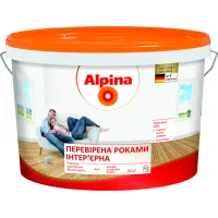 Фарба Alpina "Перевірена роками інтер'єрна латексна" біла 3,5 кг 