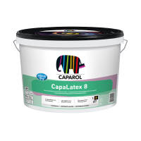 Інтер'єрна шовковисто - матова високоякісна латексна фарба Caparol CapaLatex 8 B3 прозорий 2.35 л