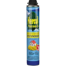 Напилюваний утеплювач поліуретановий THERMO-S HERCUL 850 мл