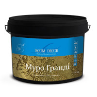 Штукатурка декоративна Ircom Decor Муро Гранді (ефект Гротто)  білий 15 кг