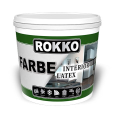 Латексна  iнтер’єрна фарба ROKKO (екологічно чиста)10 л