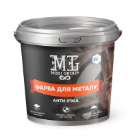 Епоксидна фарба для металу MG чорний 1 кг