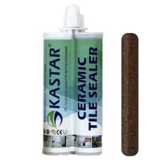 Епоксидна фуга для швів Kastar Ceramic Tile Sealant K04 коричневий балі 400 мл