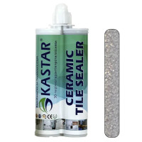 Епоксидна фуга для швів Kastar Ceramic Tile Sealant K15 срібло 400 мл