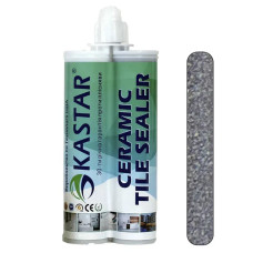 Епоксидна фуга для швів Kastar Ceramic Tile Sealant K16 темно-срібний 400 мл