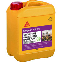 Гідрофобне покриття SIKA Sikagard®-202 WS “ECO” для стін з ефектом мокрого каменя 5 л