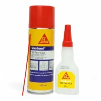 Двокомпонентний експрес клей з активатором SikaBond®-109 Fast Glue 50 г/200 мл