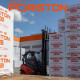 Газоблок PORISTON 610*100*200 мм гладкий (81,96 шт/куб) 180 шт/палета