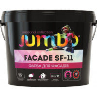 Фарба акрилова фасадна JUMBO SF-11 білий матовий 7 кг