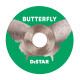 Круг алмазний вiдрiзний Distar 45x0,6x9,6h Butterfly