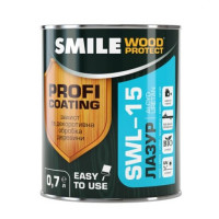 Лазурь SMILE Universal SWL-15, алкідний модифікований уретаном, глянсовий горіх 0,75 л