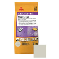Затирка цементна для швів Sika Sikaceram-655 manhatt манхеттен 2 кг