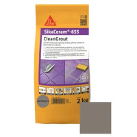 Затирка цементна для швів Sika Sikaceram-655 anthracite антрацит 2 кг