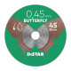  Круг алмазний вiдрiзний 1A1R 45x0,45x5,8H Butterfly