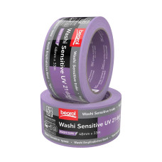 Малярна стрічка BEOROL SENSITIVE 21 день UV Washi Paper 48 мм*33 м 