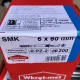 Дюбель з шурупом Wkret-Met 6х60 гриб для швидкого монтажу 100 шт