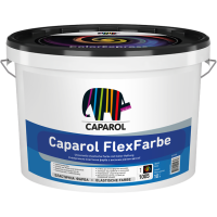 Універсальна гумова атмосферостійка фарба Caparol FlexFarbe В3 мат 9,4 л безбарвна