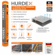 Супердифузійна тришарова мембрана HURDEX XL170 75 м² (170 г/м²)