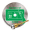Диск алмазний для вирізання кнопок Distar 50x0,8F ButtonCut