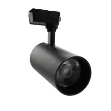Трековий світильник PROLUM™ M27; 40W; 220V; Чорний SERIES "TLB"; Білий 4000К