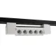 Трековий світильник PROLUM™ Поворотний; M27; 10W; 220V; Білий SERIES "GF"; Білий 4000К