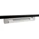 Трековий світильник PROLUM™ Поворотний; M27; 20W; 220V; Білий SERIES "GF"; Білий 4000К