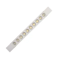 Трековий світильник PROLUM™ Поворотний; M27; 20W; 220V; Білий SERIES "GF"; Білий 4000К