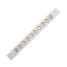 Трековий світильник PROLUM™ Поворотний; M27; 20W; 220V; Білий SERIES "GF"; Білий 4000К