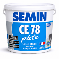 Готова фінішна шпатлівочна суміш Semin CE 78 PATE 25 кг 