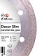 Круг алмазний вiдрiзний 1A1R 125 Decor Slim