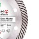 Круг алмазний вiдрiзний 1A1R 125 Gres Master