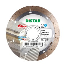  Круг алмазний вiдрiзний 1A1R 115 Hard ceramics Advanced
